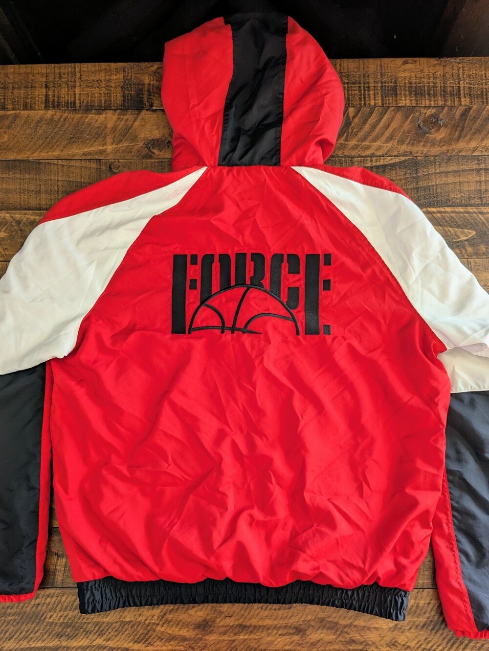 Nike DNA Force Basketball University Red/White/Black Jacket Men MediumDQ6198-657